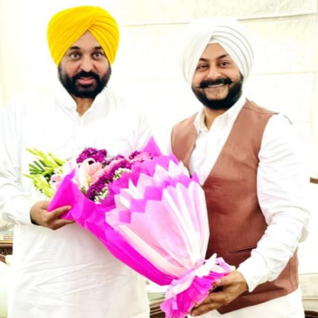 AAP state in-charge meets CM Bhagwant Mann, discusses civic body poll plan